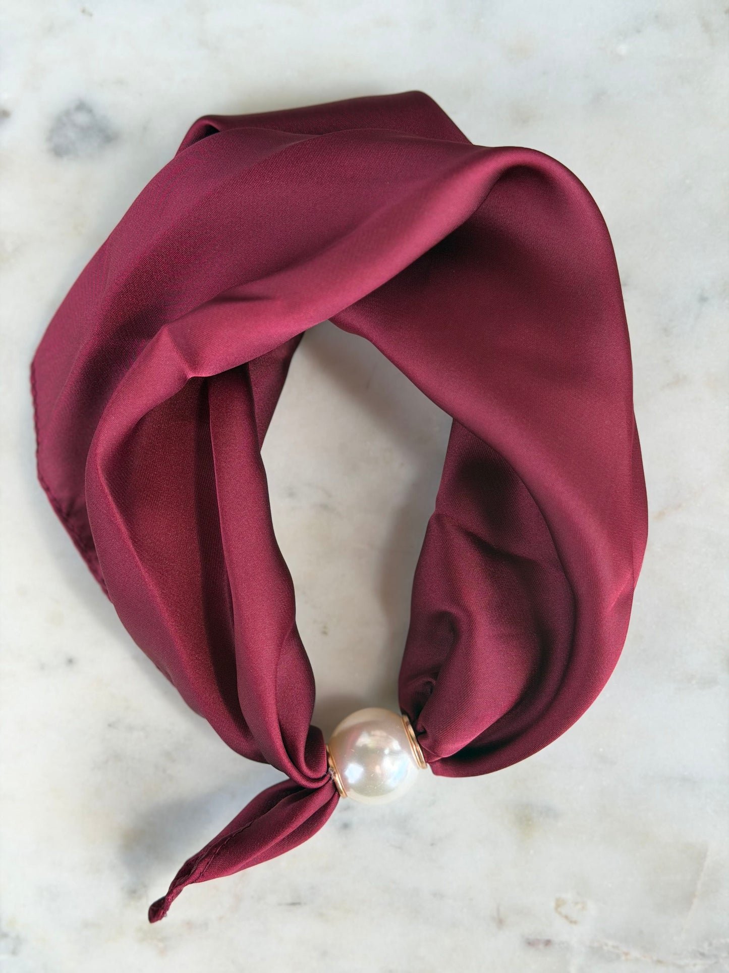 the faith magnetic scarf necklace