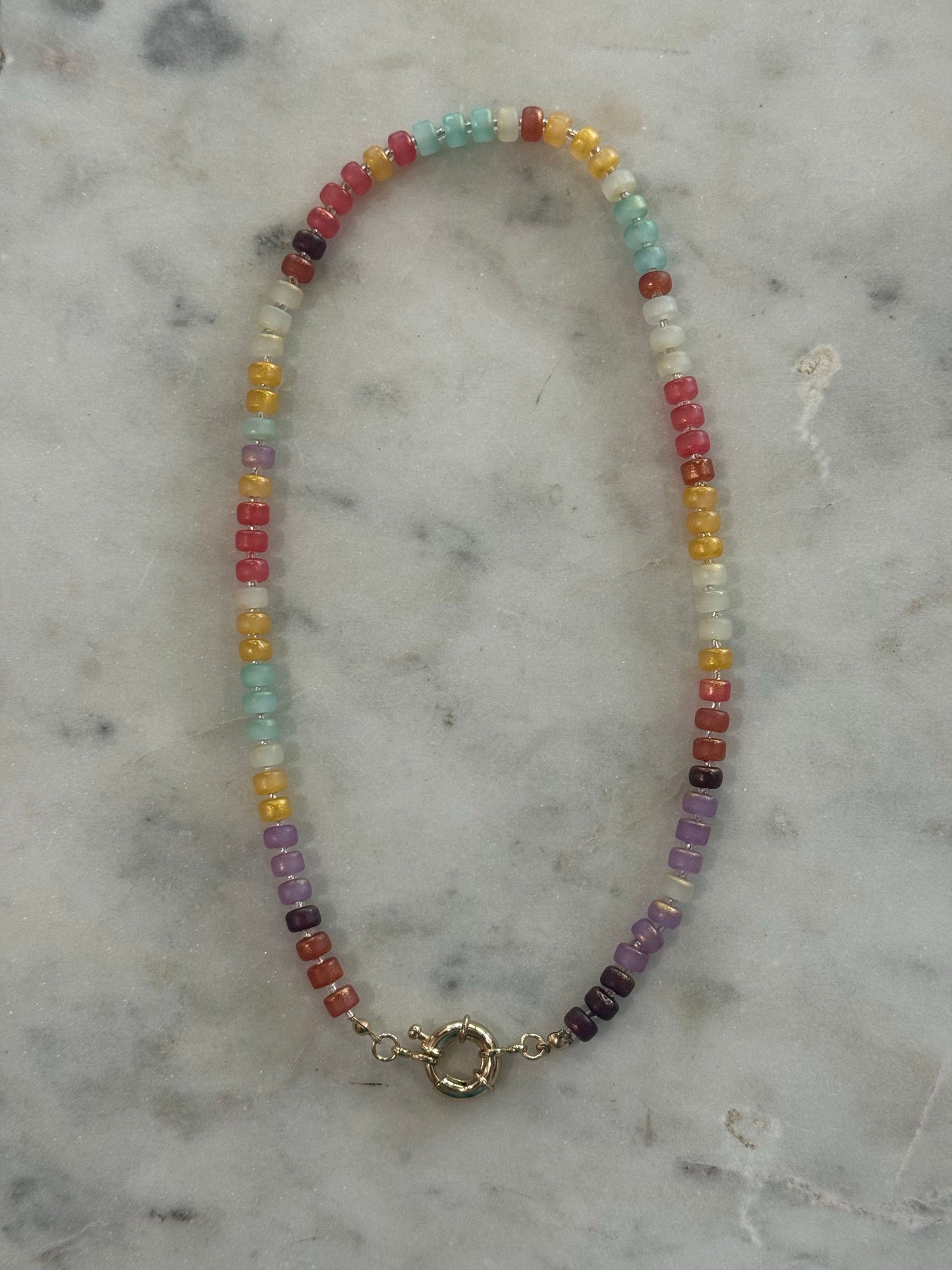 the everyday color necklace