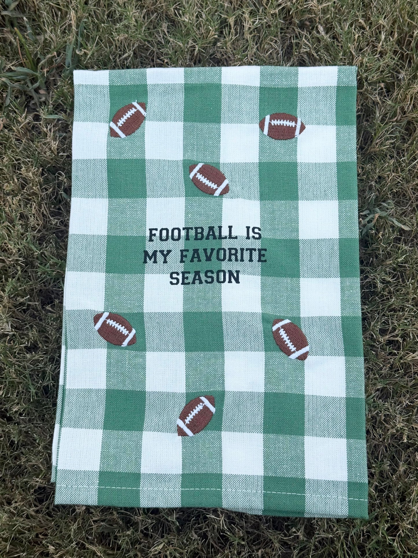 football favorite icon towel