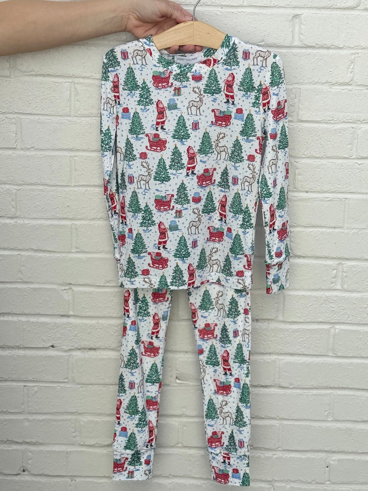 tidings toile - kid pjs