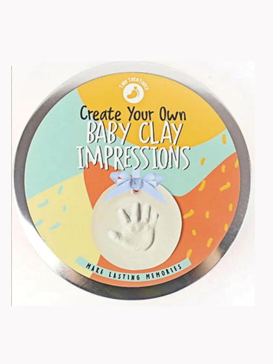 baby clay impressions