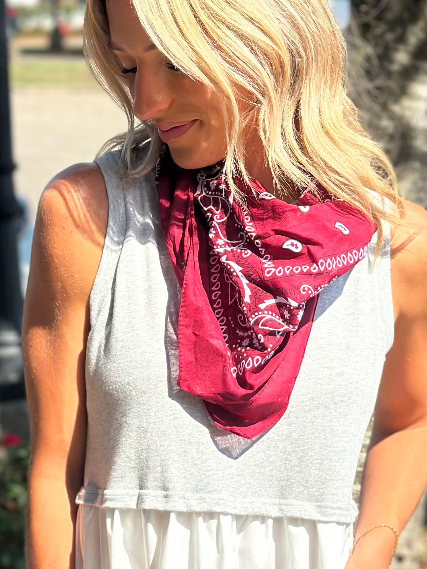 giddy up gameday bandana scarf