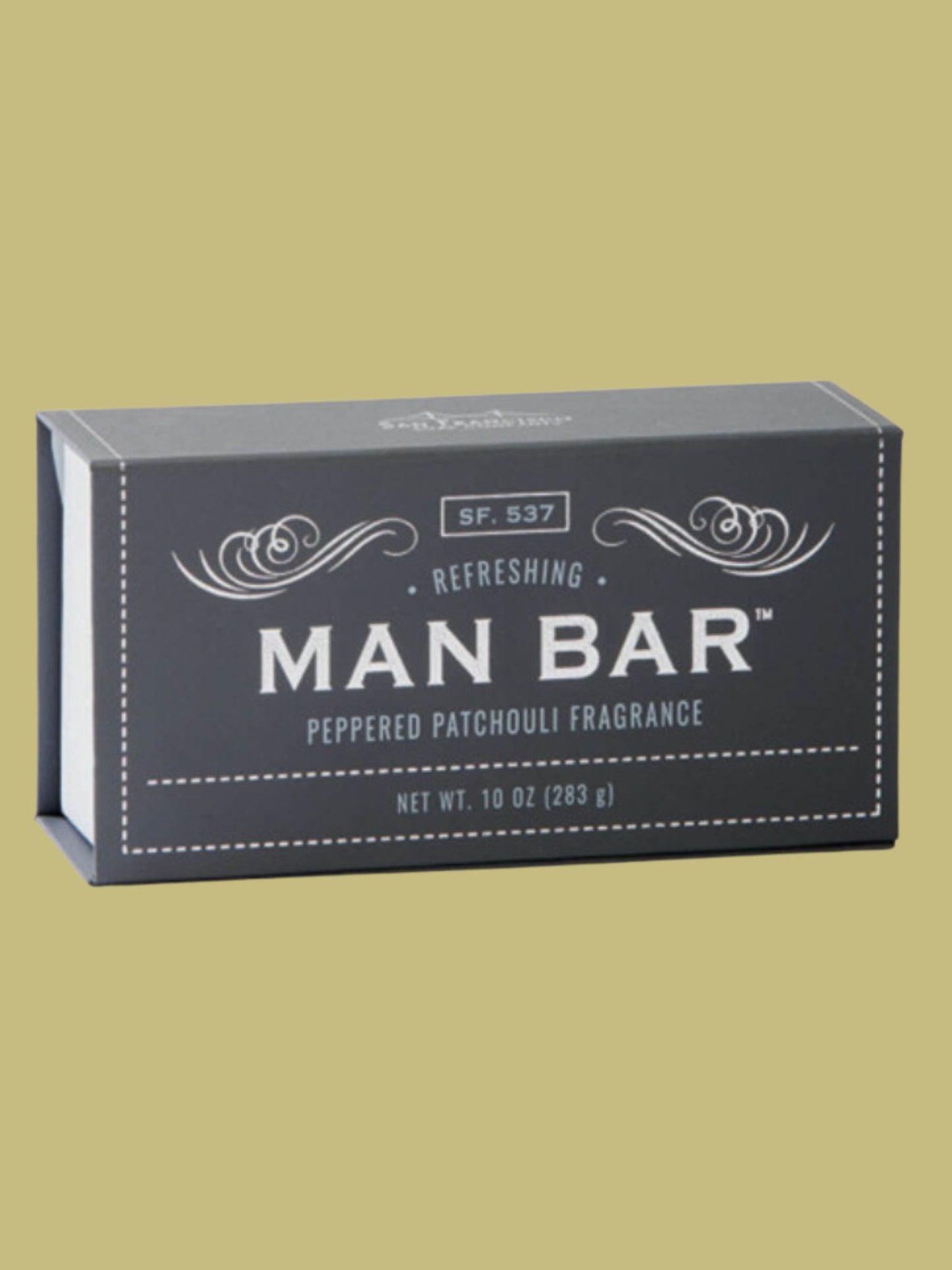 peppered patchouli man bar