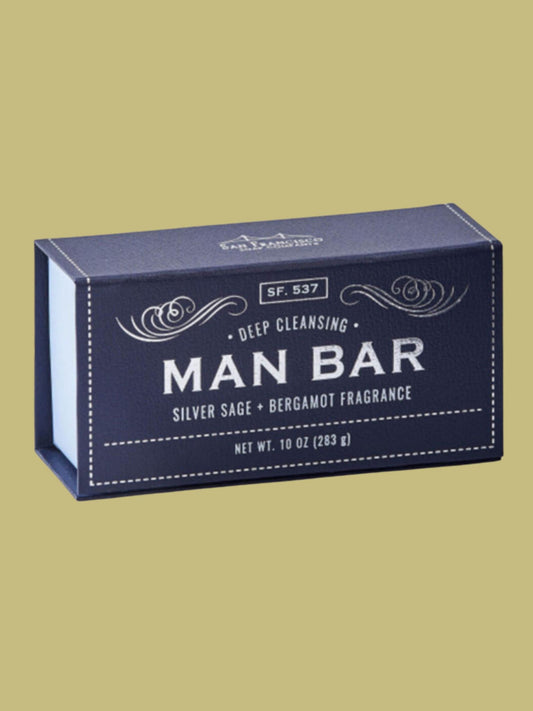 silver sage and bergamot man bar