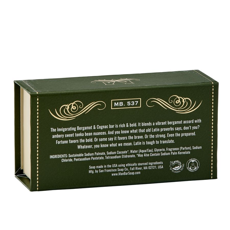 bergamot and cognac man bar