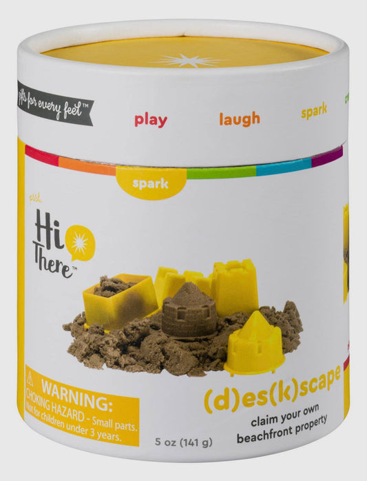 deskcape kinetic sand desk toy