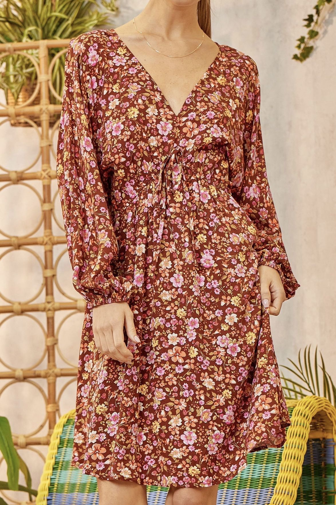 the watson floral dress