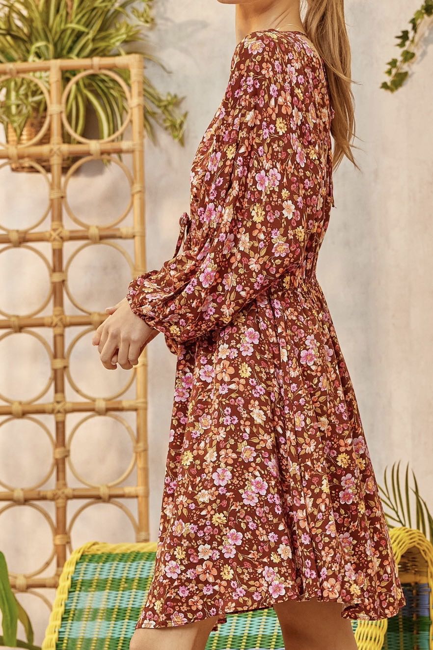 the watson floral dress