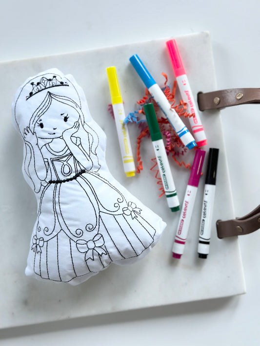 princess doodle activity doll