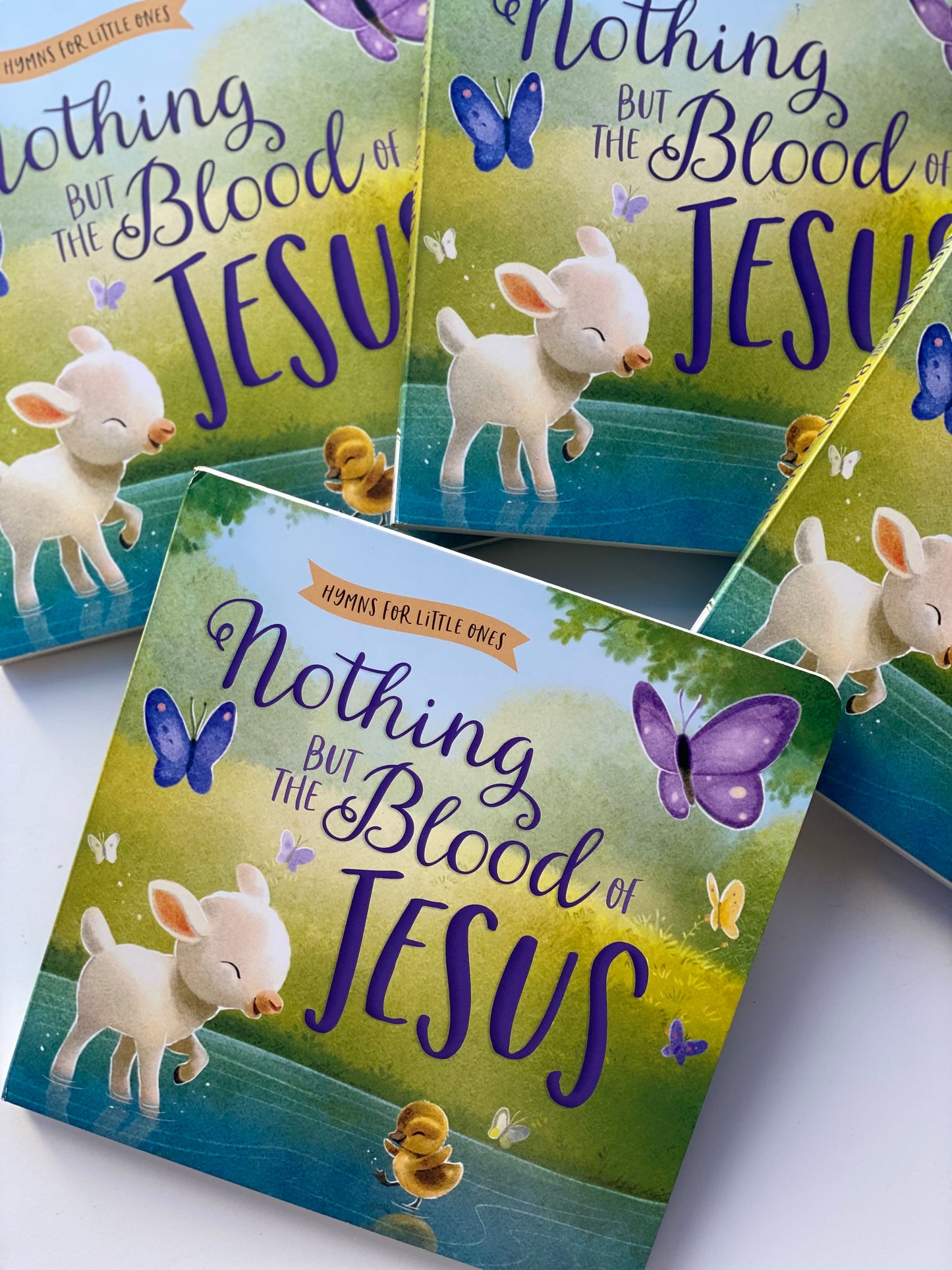 nothing but the blood of Jesus kids board book