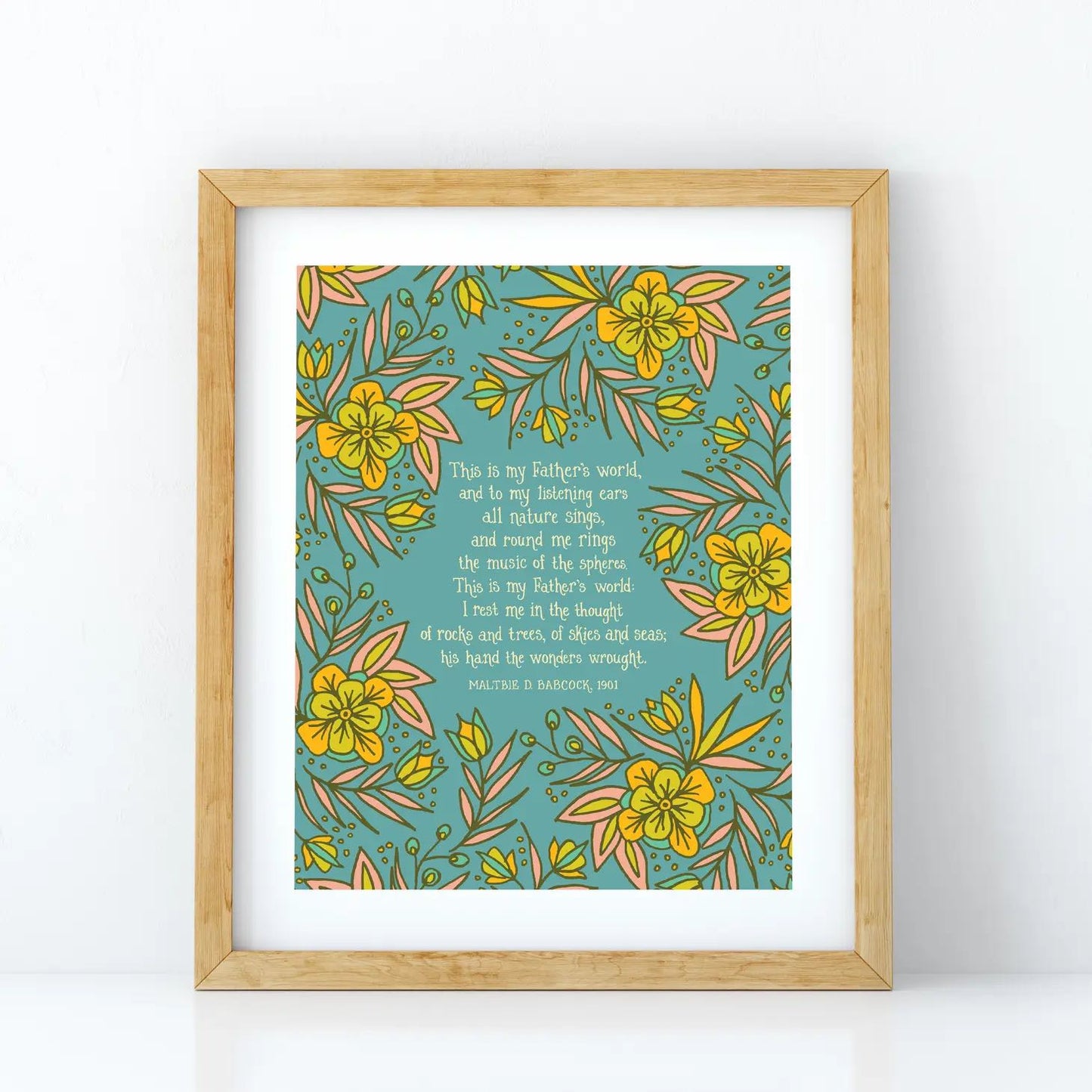 This is my father's world hymn art print