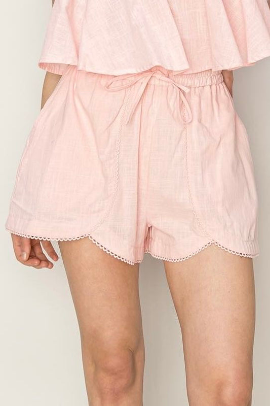 eyelet eyes for you shorts