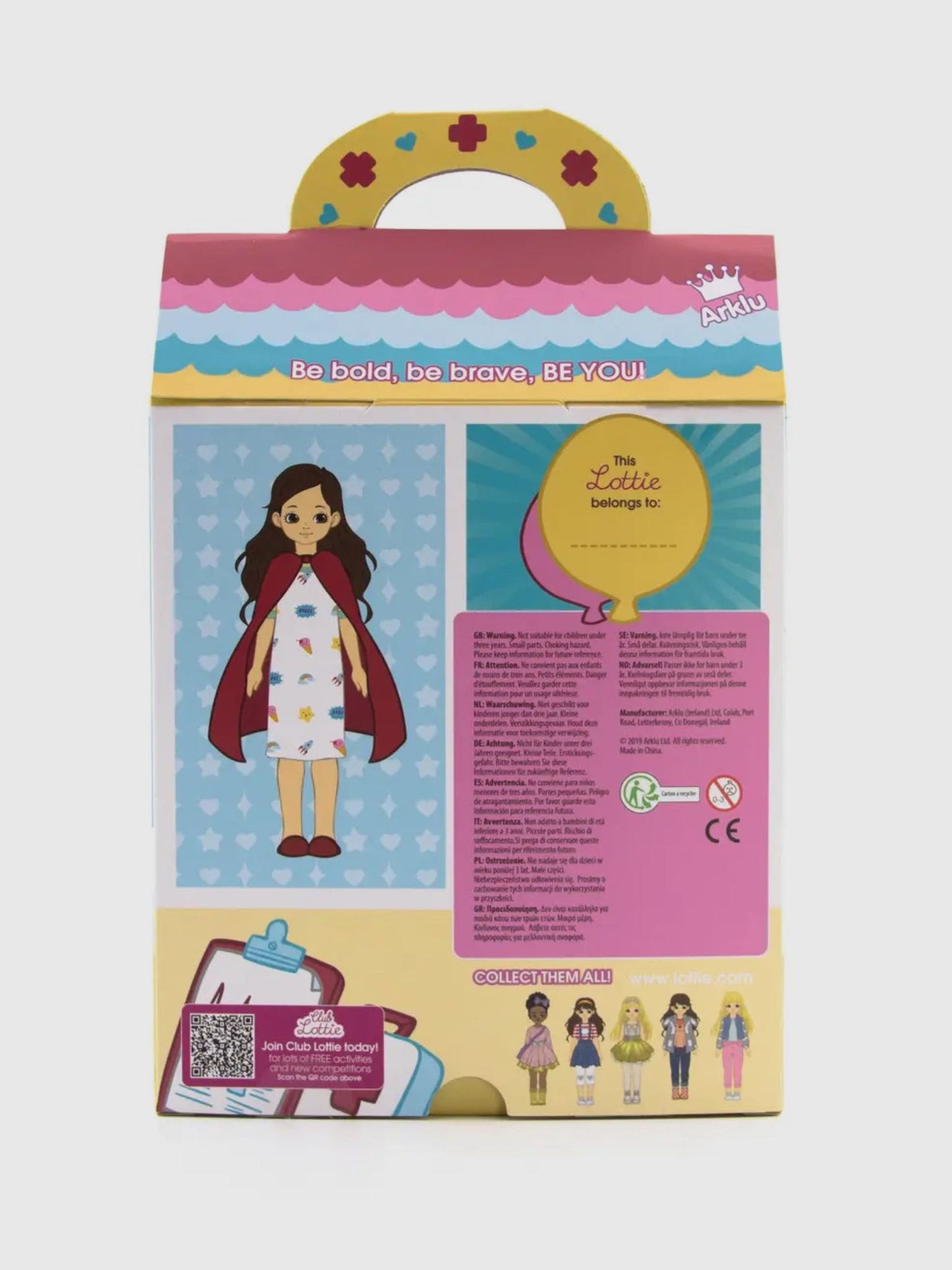 Lottie doll - super hero