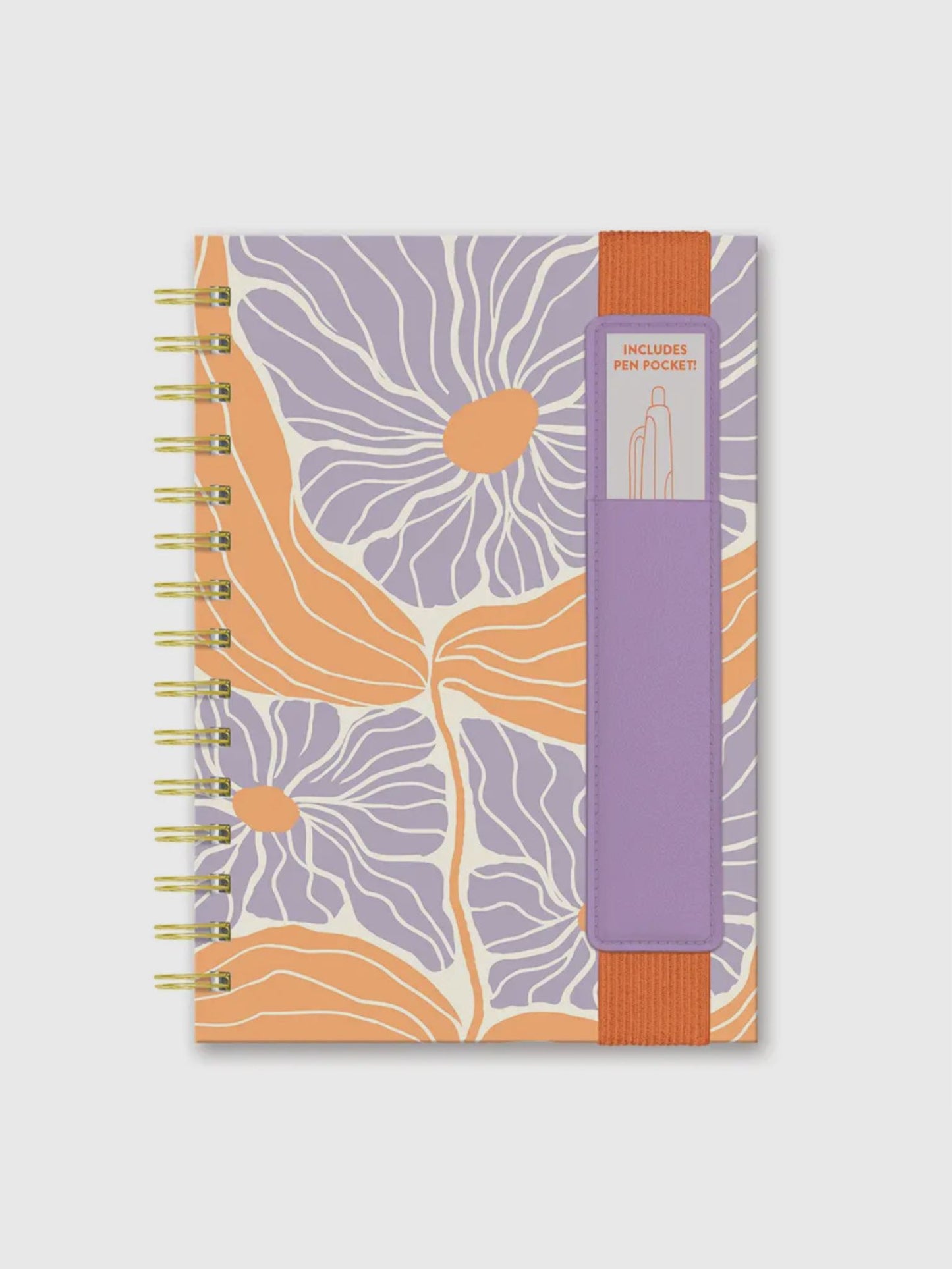 abloom oliver notebook with pen pocket