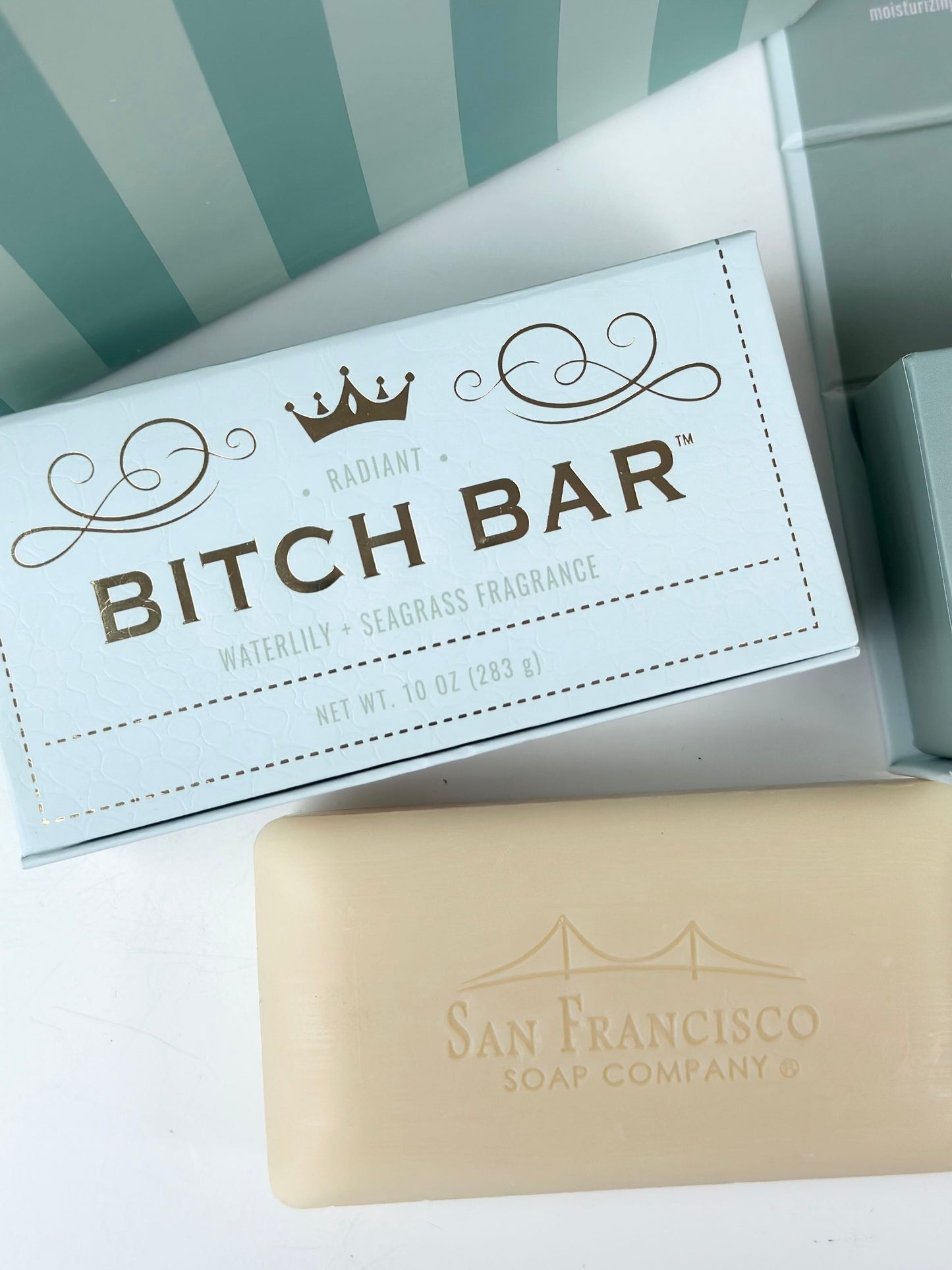 bitch bar - radiant water lily and seagrass