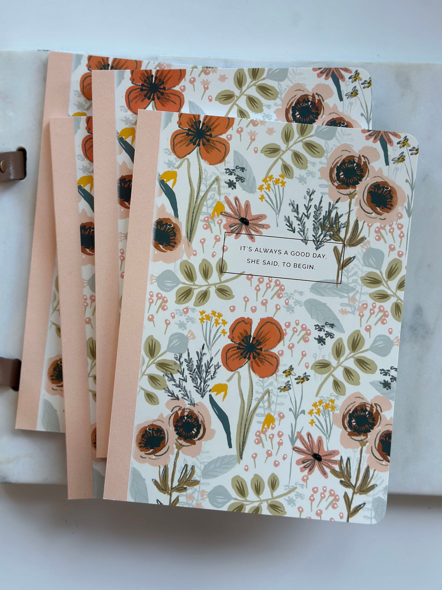 Her words - It's always a good day, she said, to begin