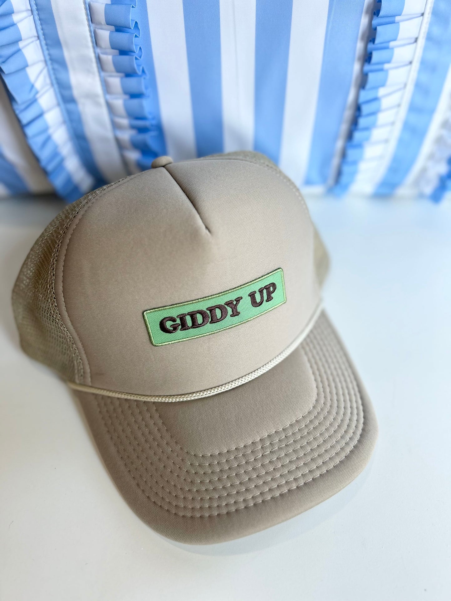 giddy up trucker hat