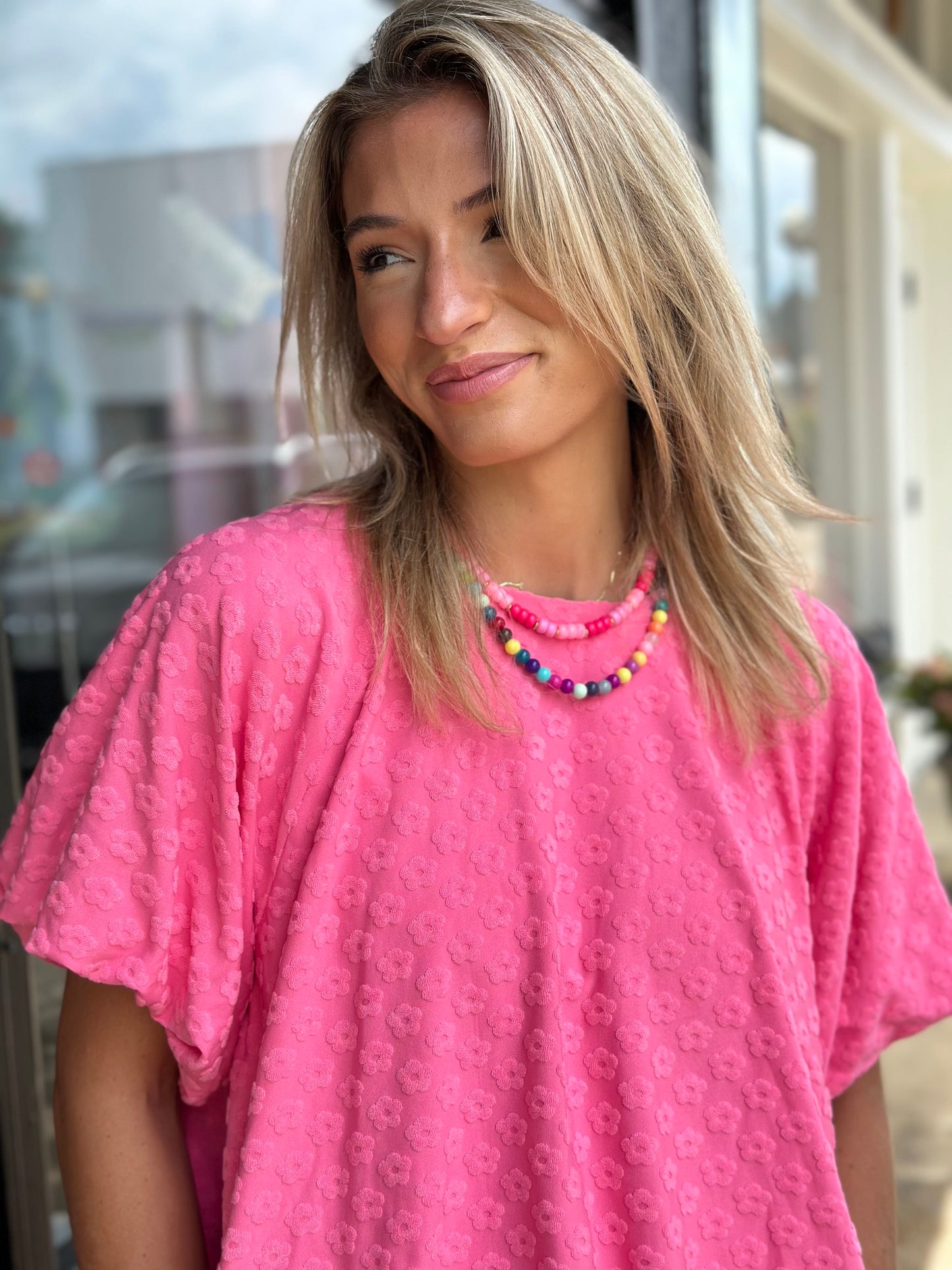 the abbi kay daisy textured top