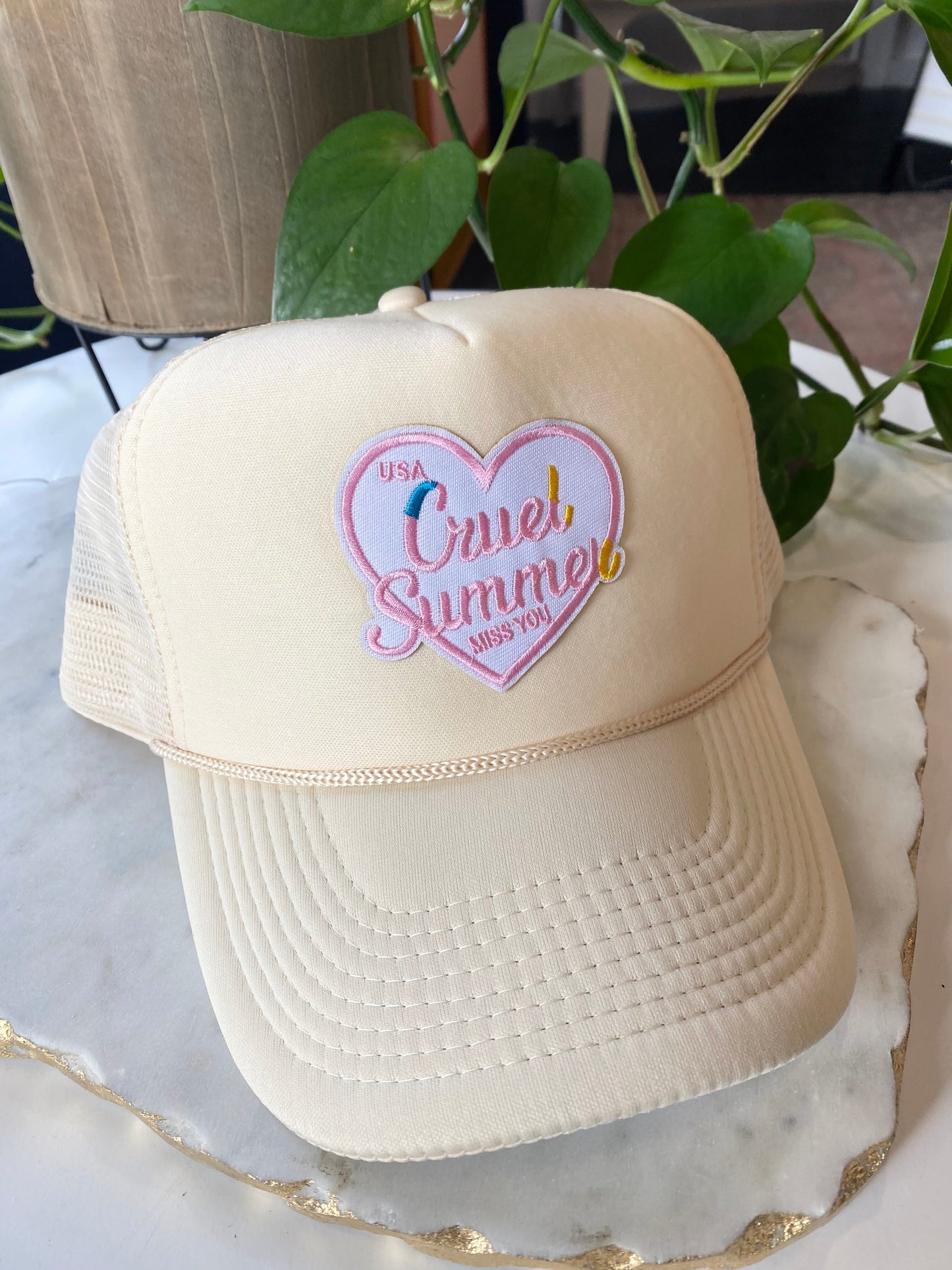 cruel summer trucker hat