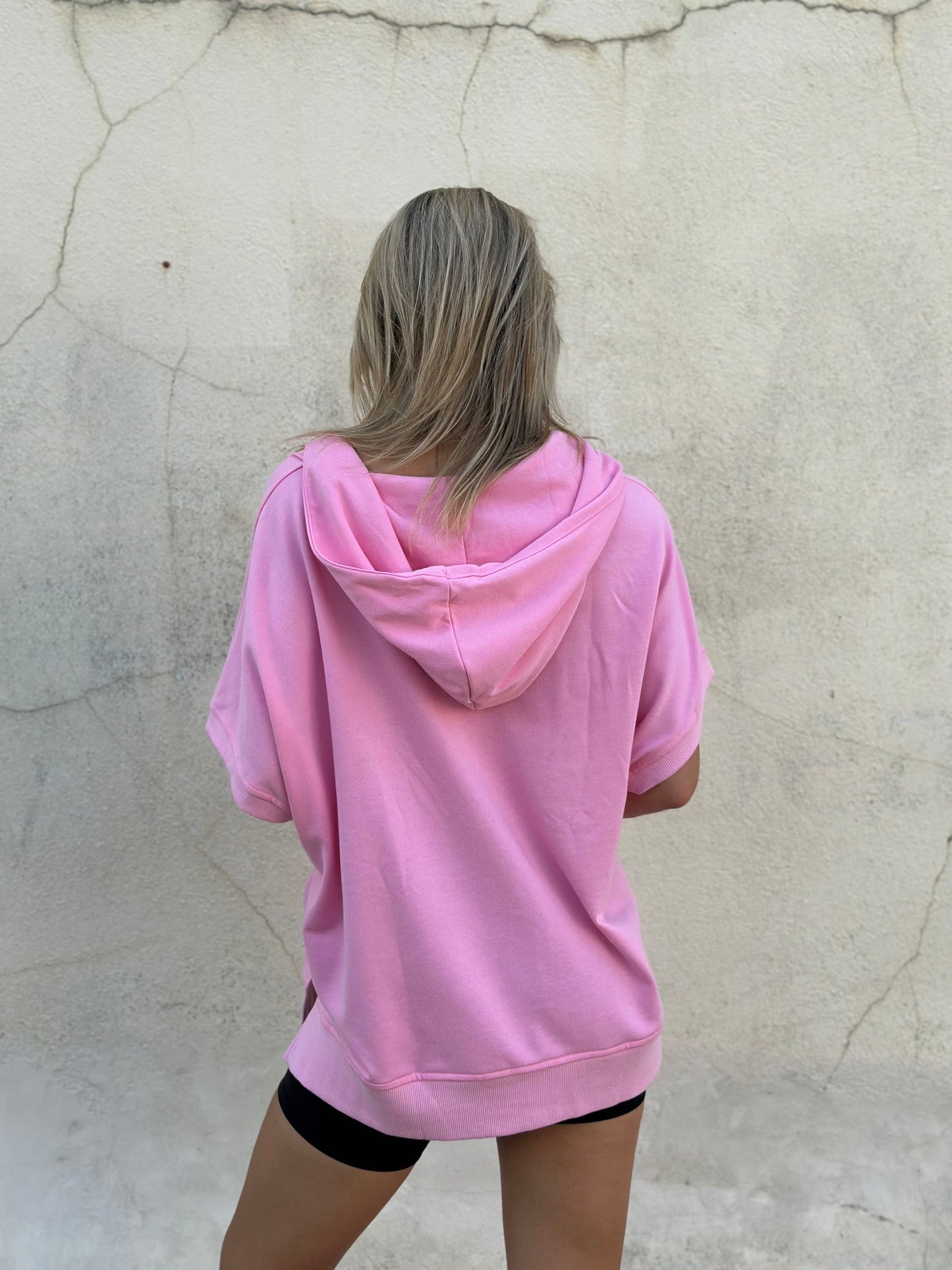 the kate short sleeve hoodie