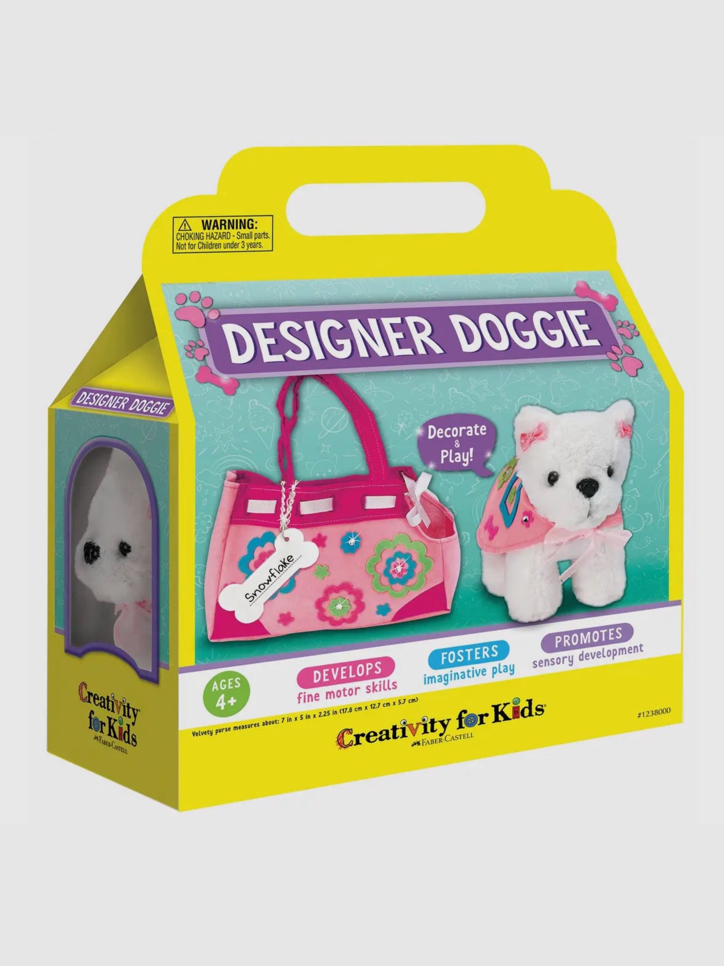 Decorate your own designer doggie craft kit