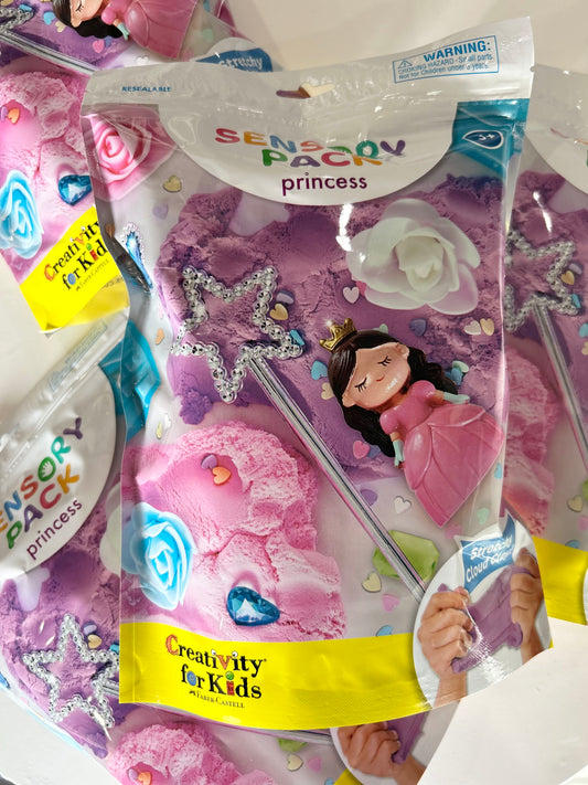 Sensory pack princess on the go play set