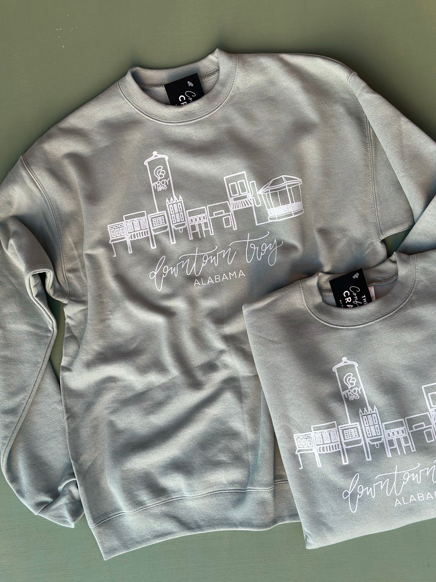 downtown troy sweatshirt