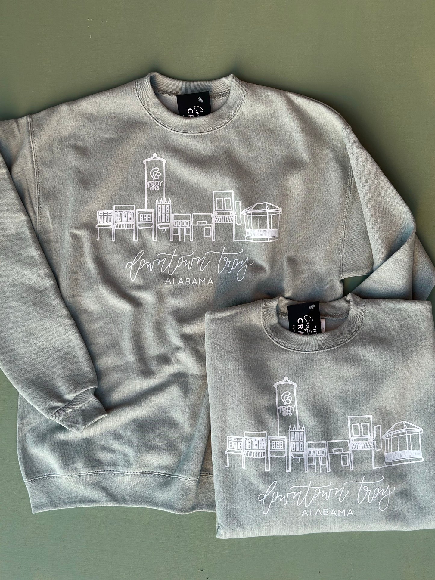 downtown troy sweatshirt