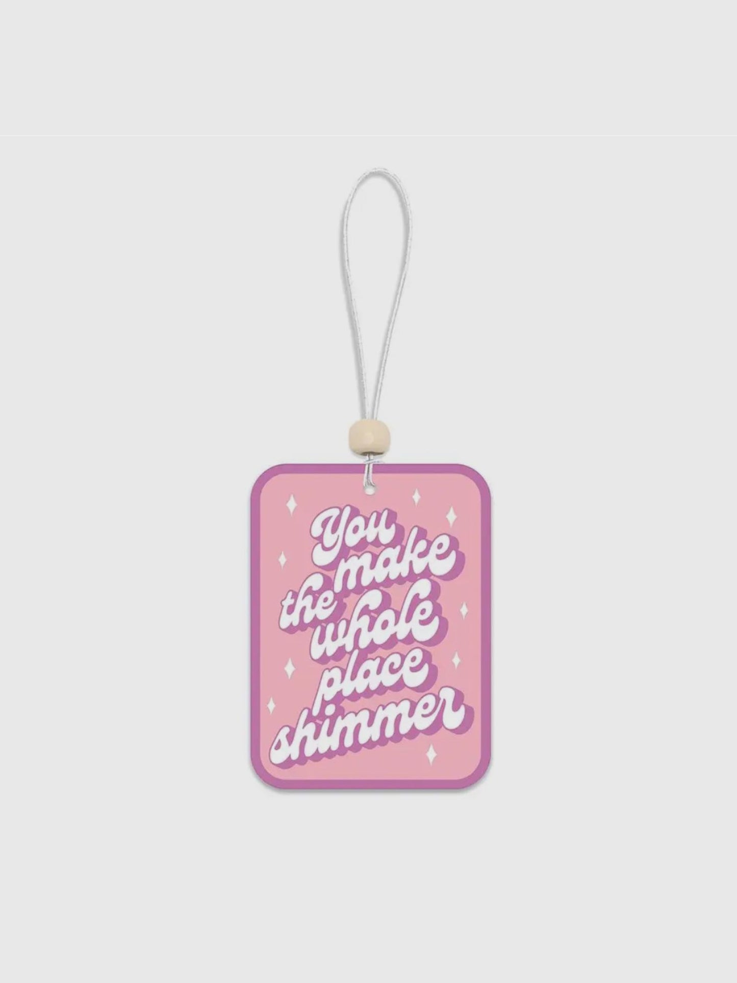 you shimmer car air freshener