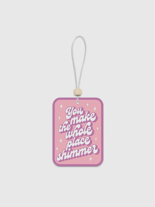 you shimmer car air freshener