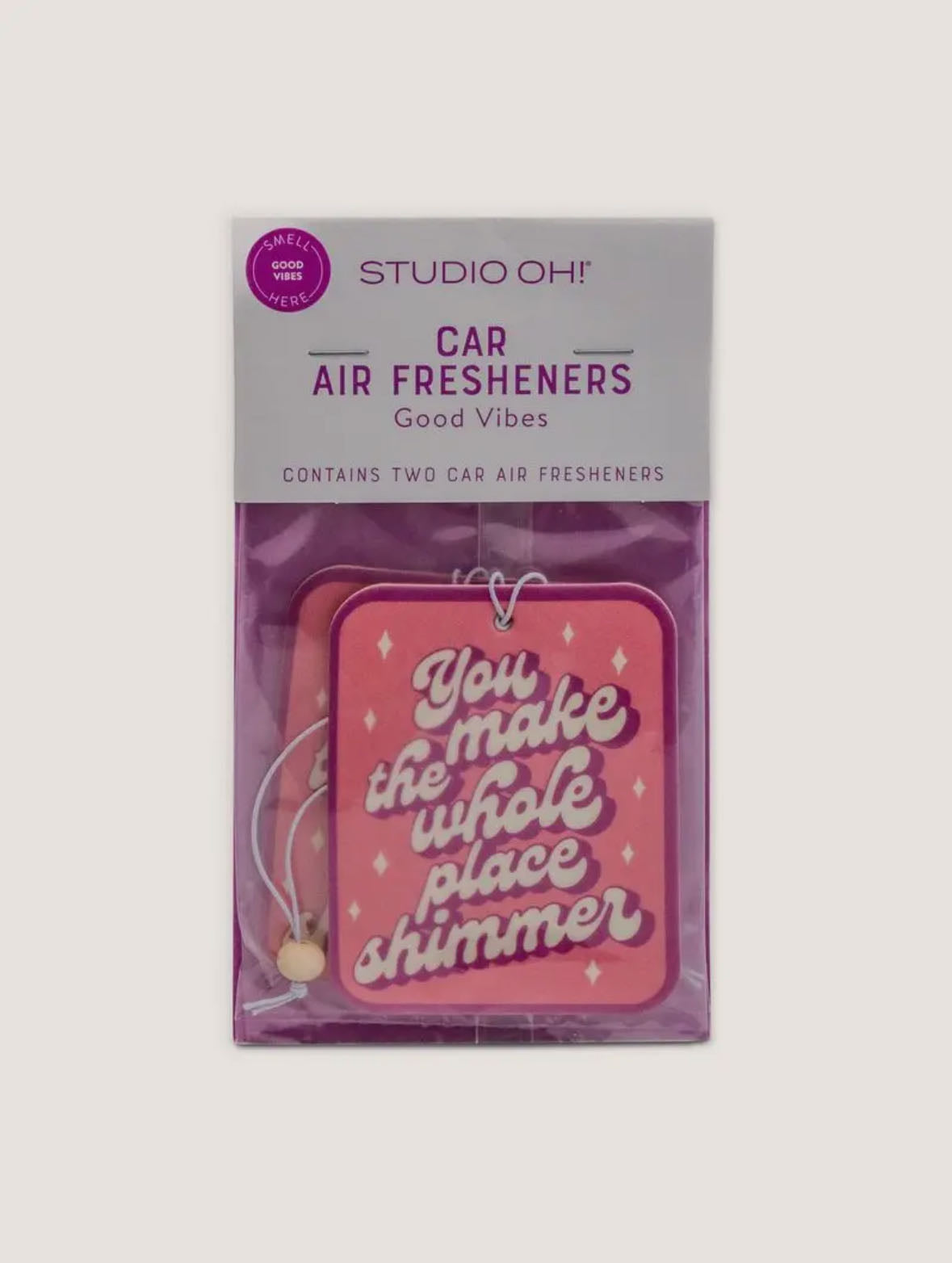 you shimmer car air freshener