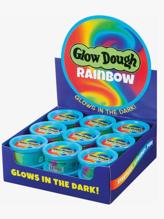 rainbow glow dough