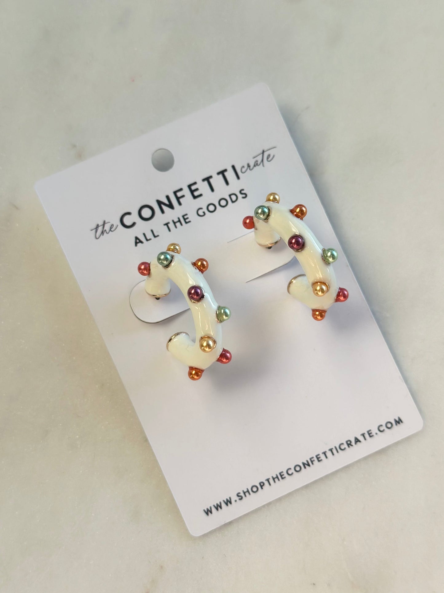 the dottie pearl hoops