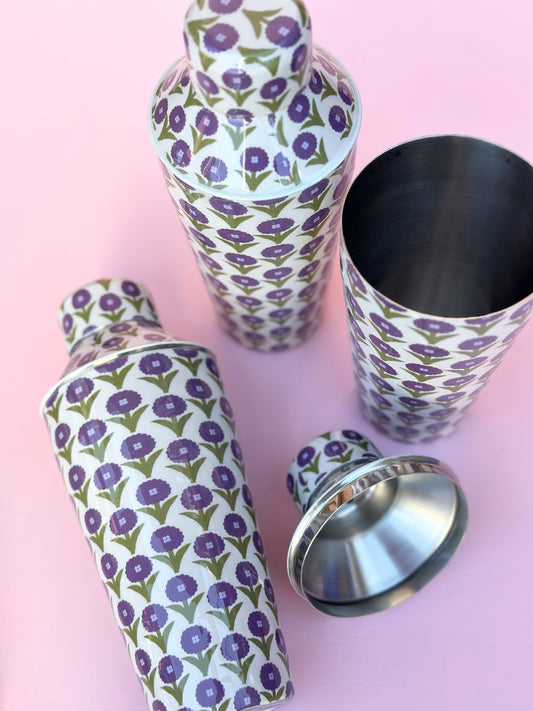 enamel cocktail shaker