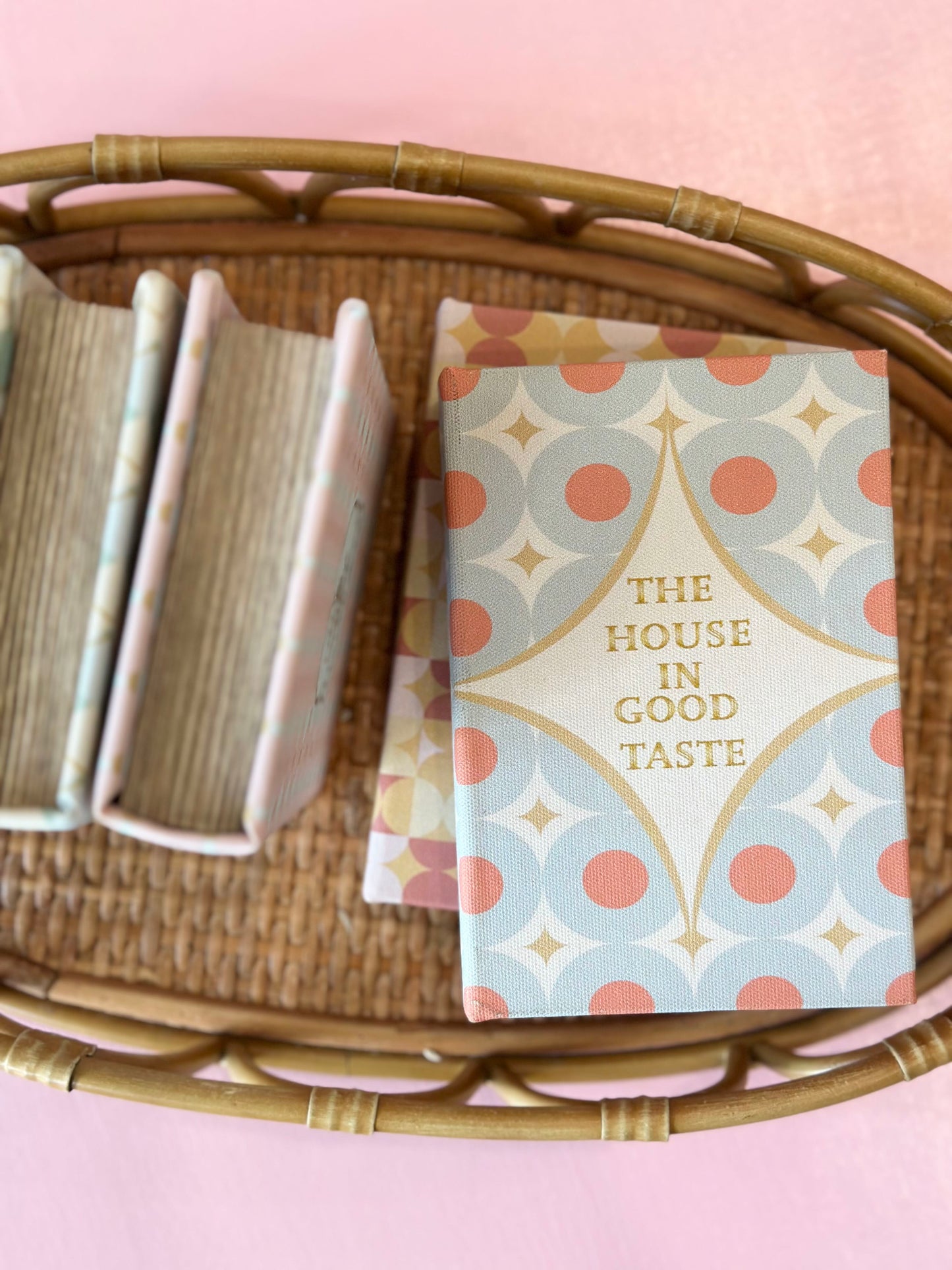 canvas book trinket box - house in good taste
