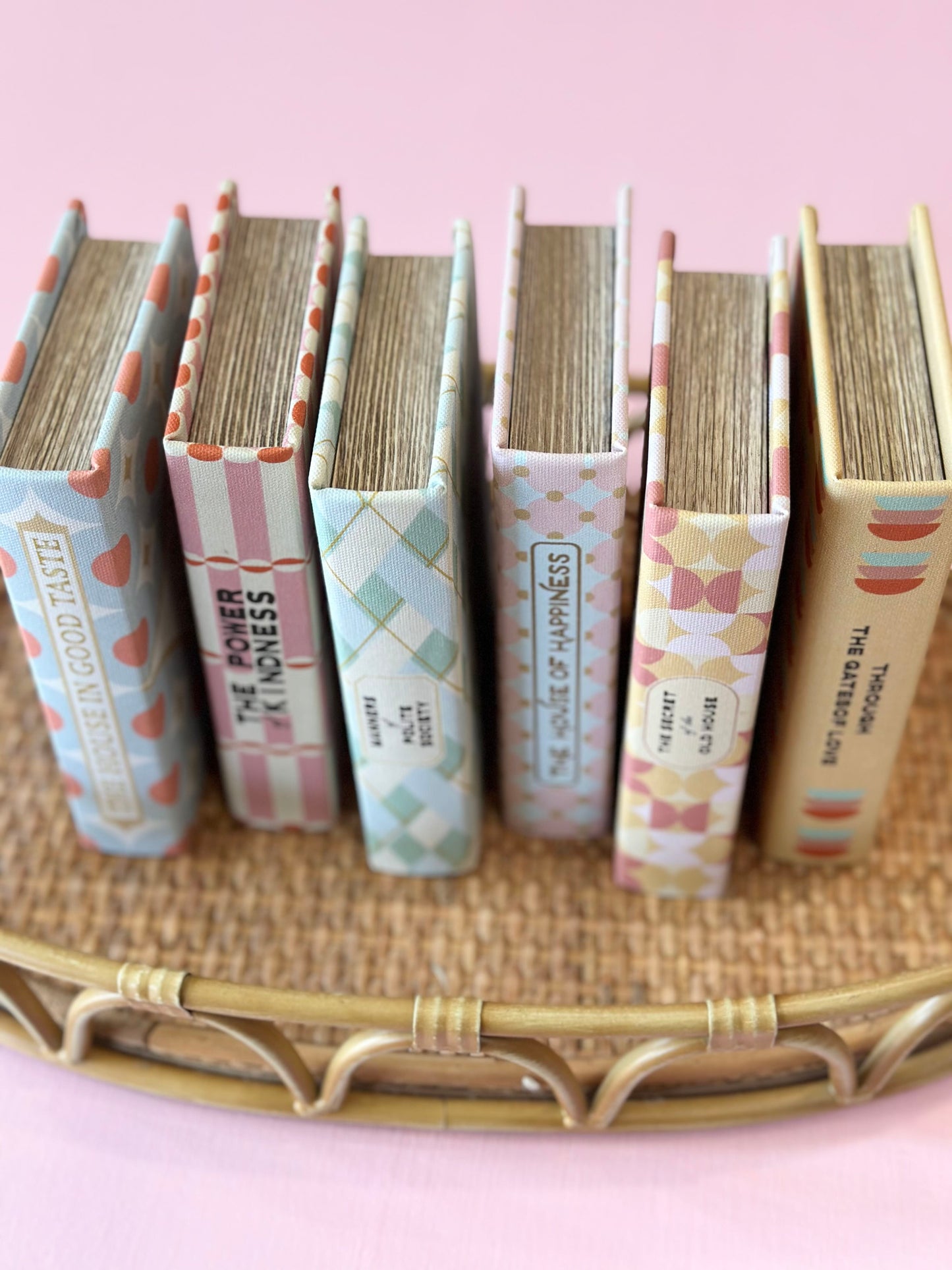 canvas book trinket box - the house of happiness