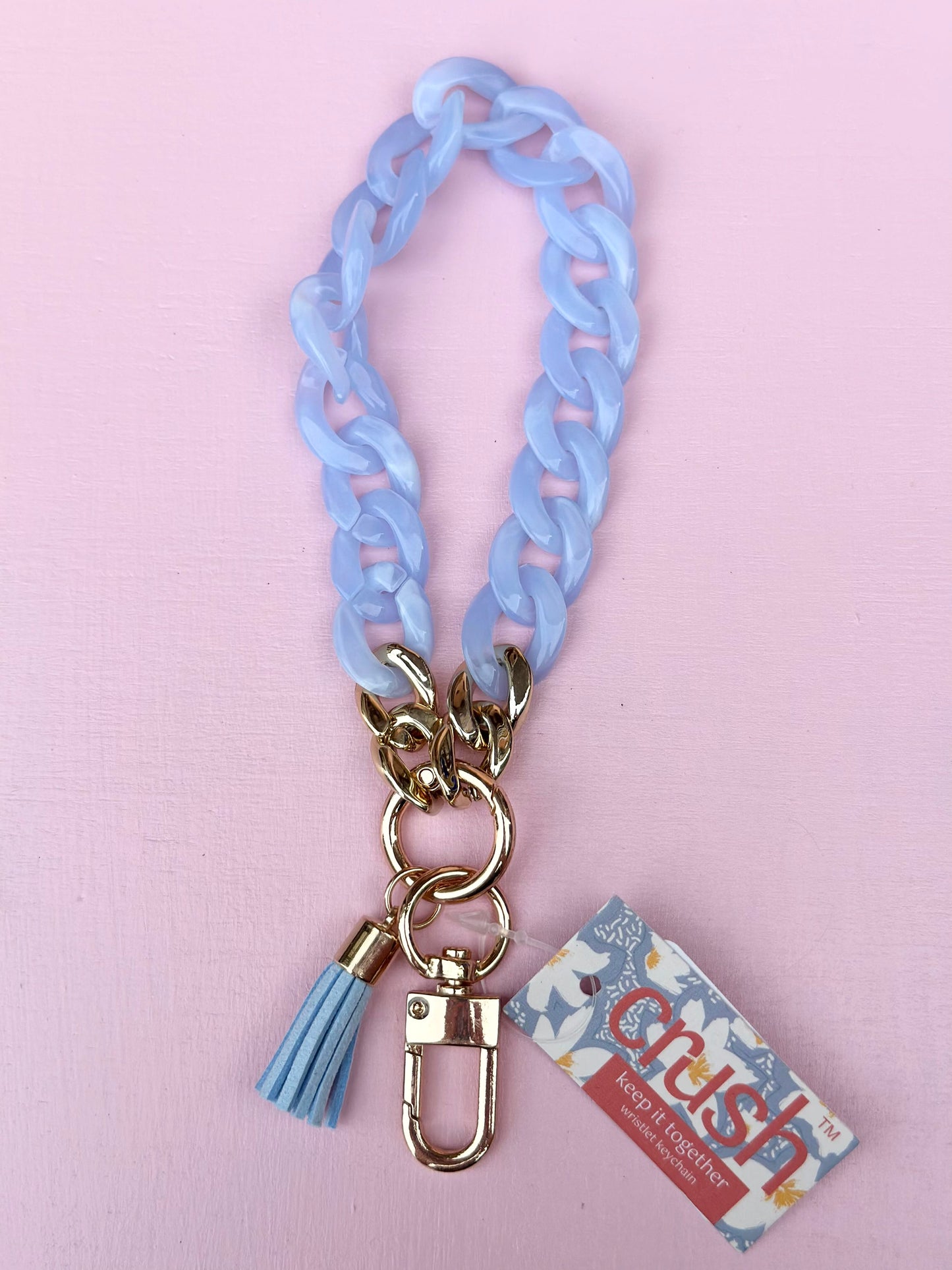 keep it together wristlet keychain