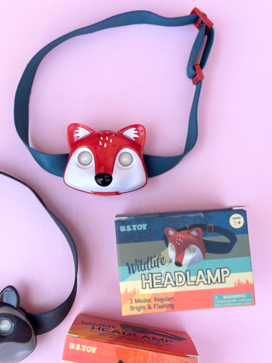 critter headlamp - fox