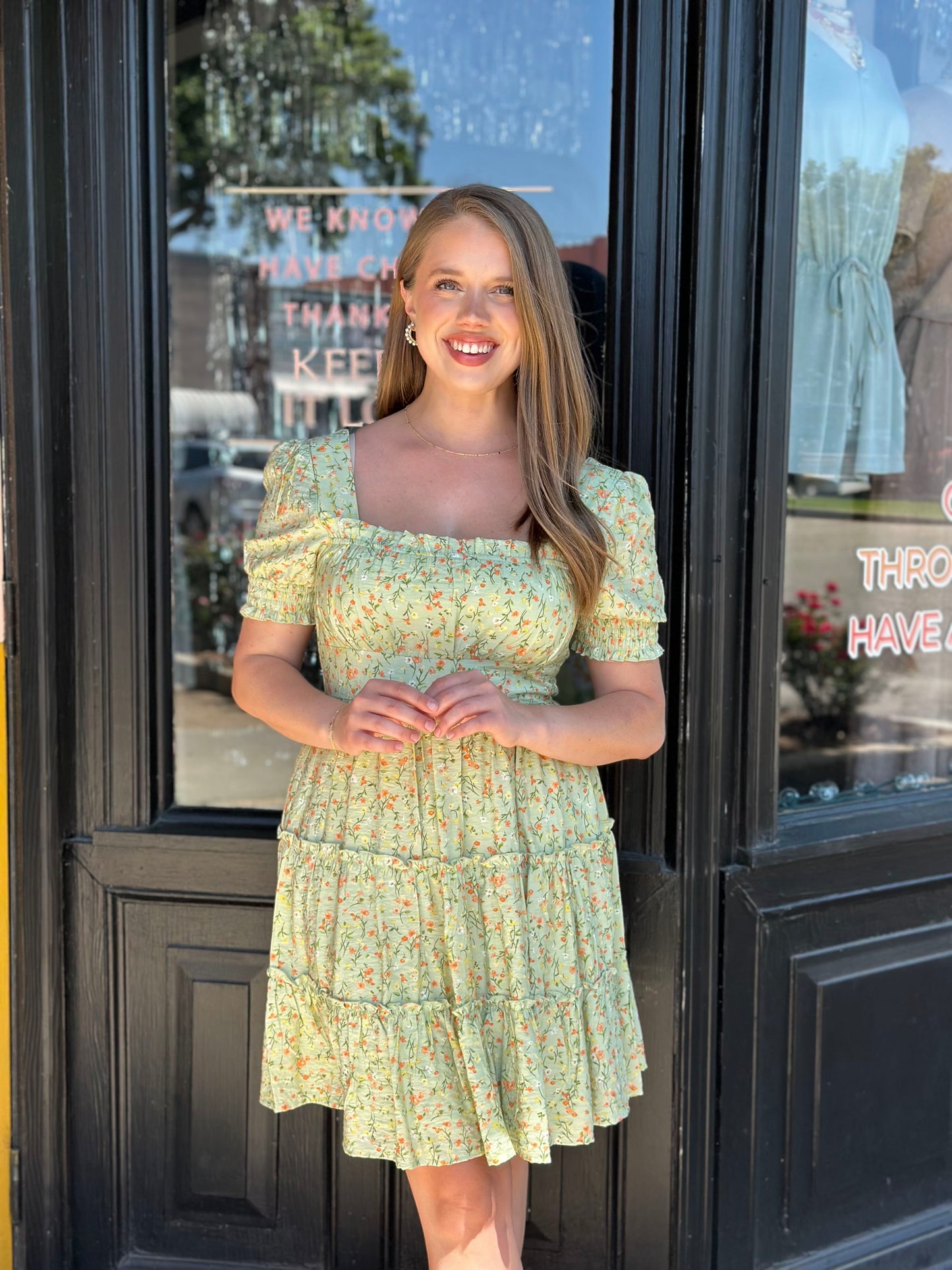 the field of flowers dress
