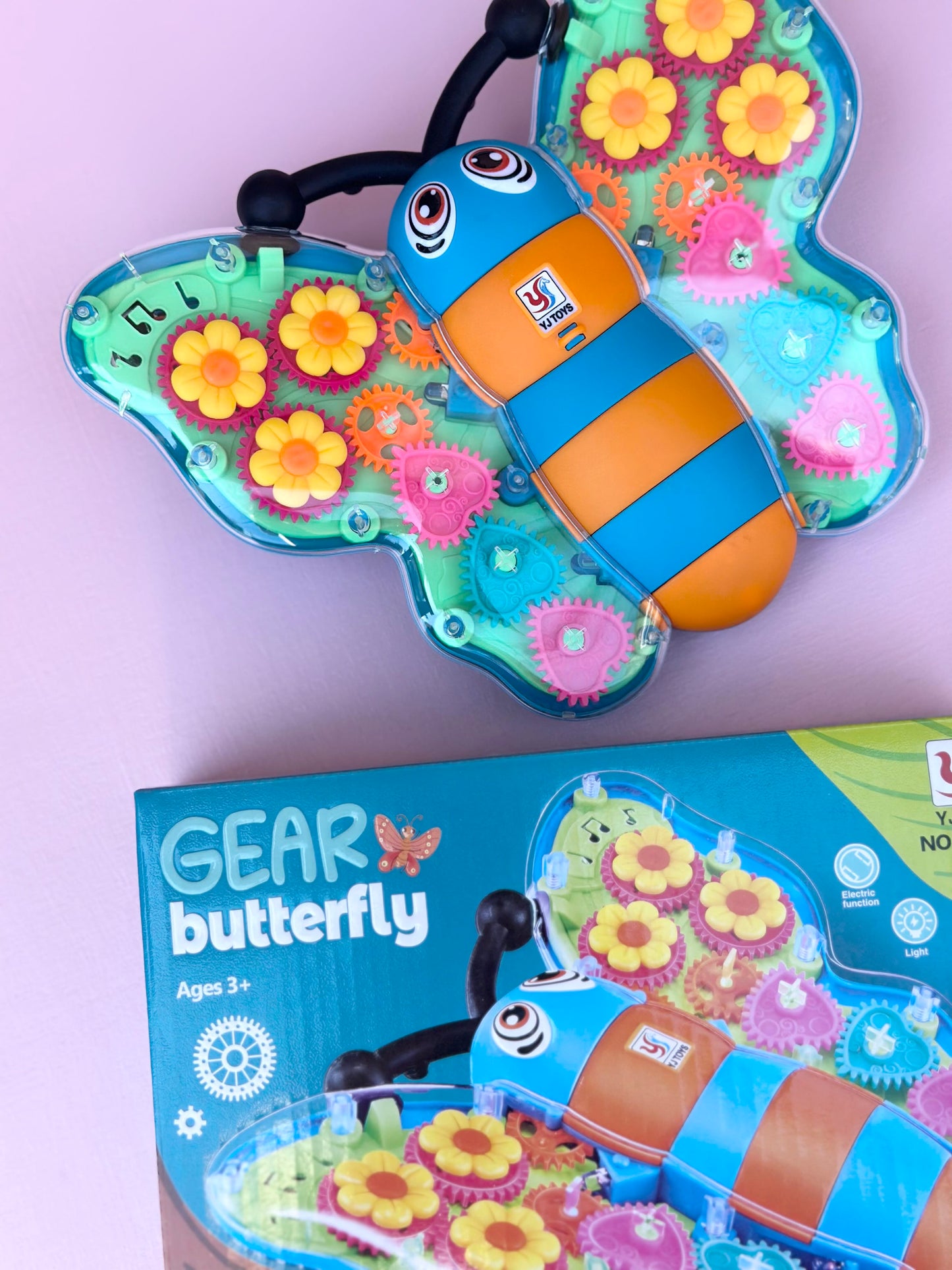 translucent gear butterfly