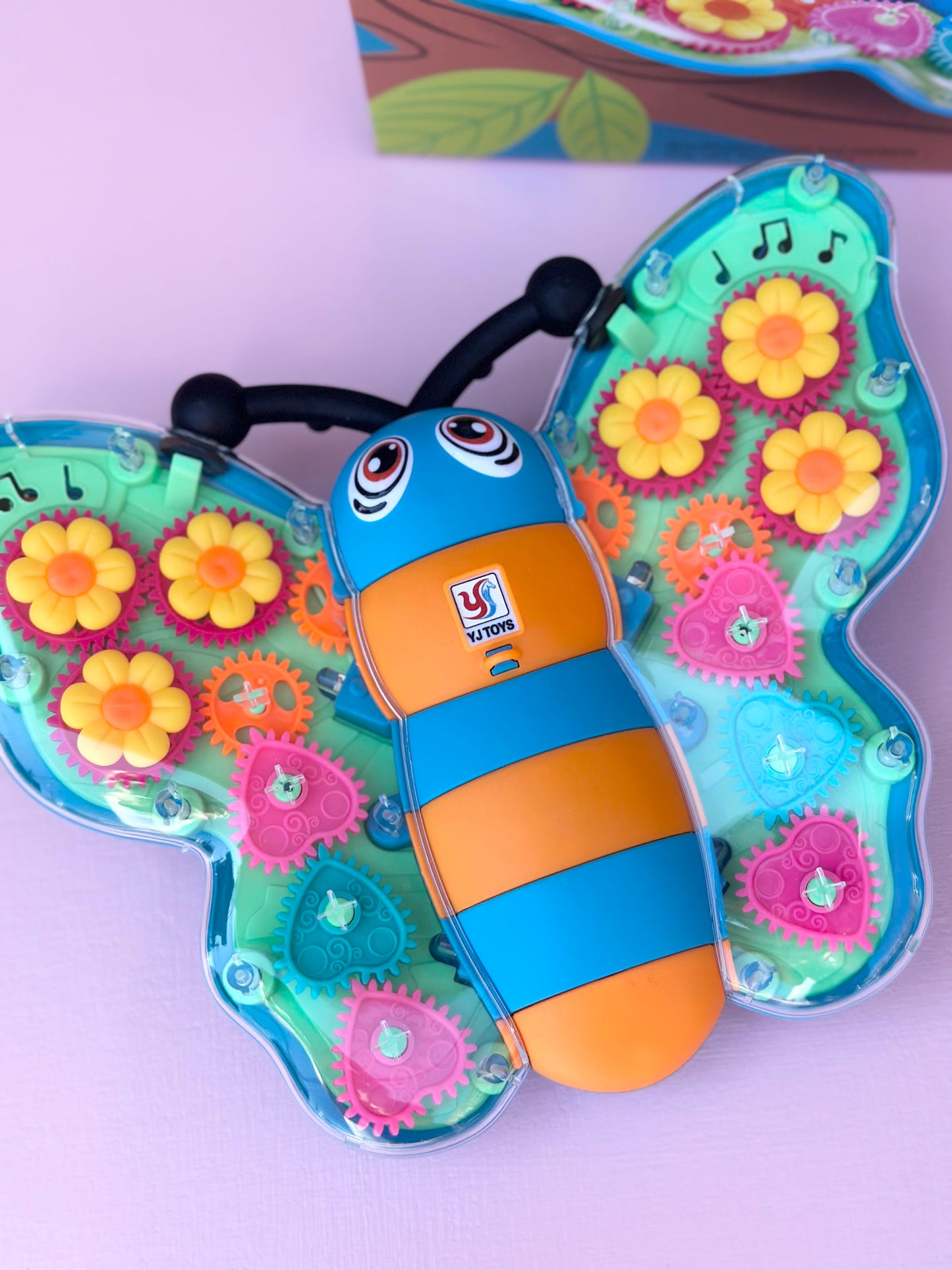 translucent gear butterfly