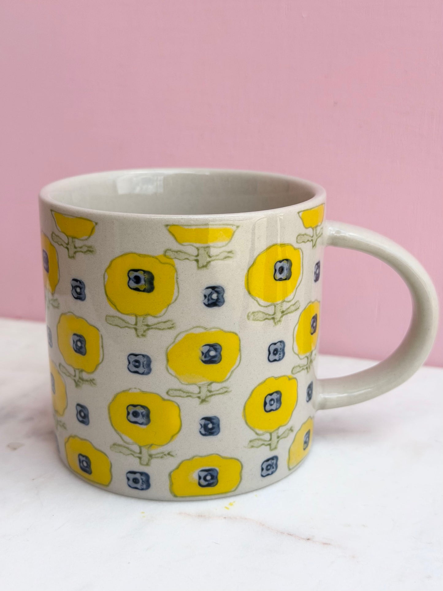 hazel mazel stoneware mug