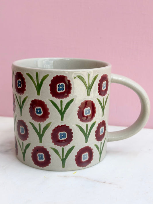 hazel mazel stoneware mug