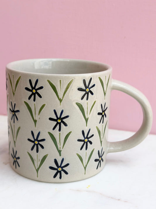 hazel mazel stoneware mug