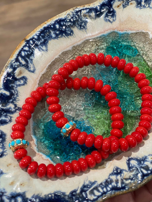 the coral kind of love bracelet