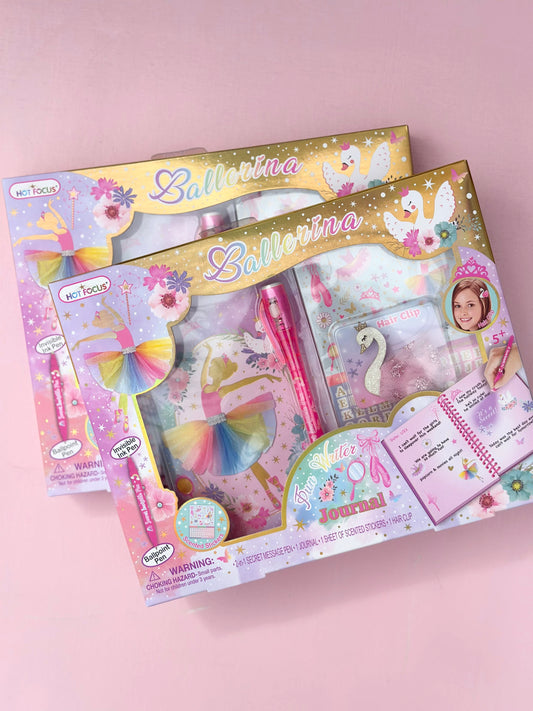 fun writer journal - ballerina beauties