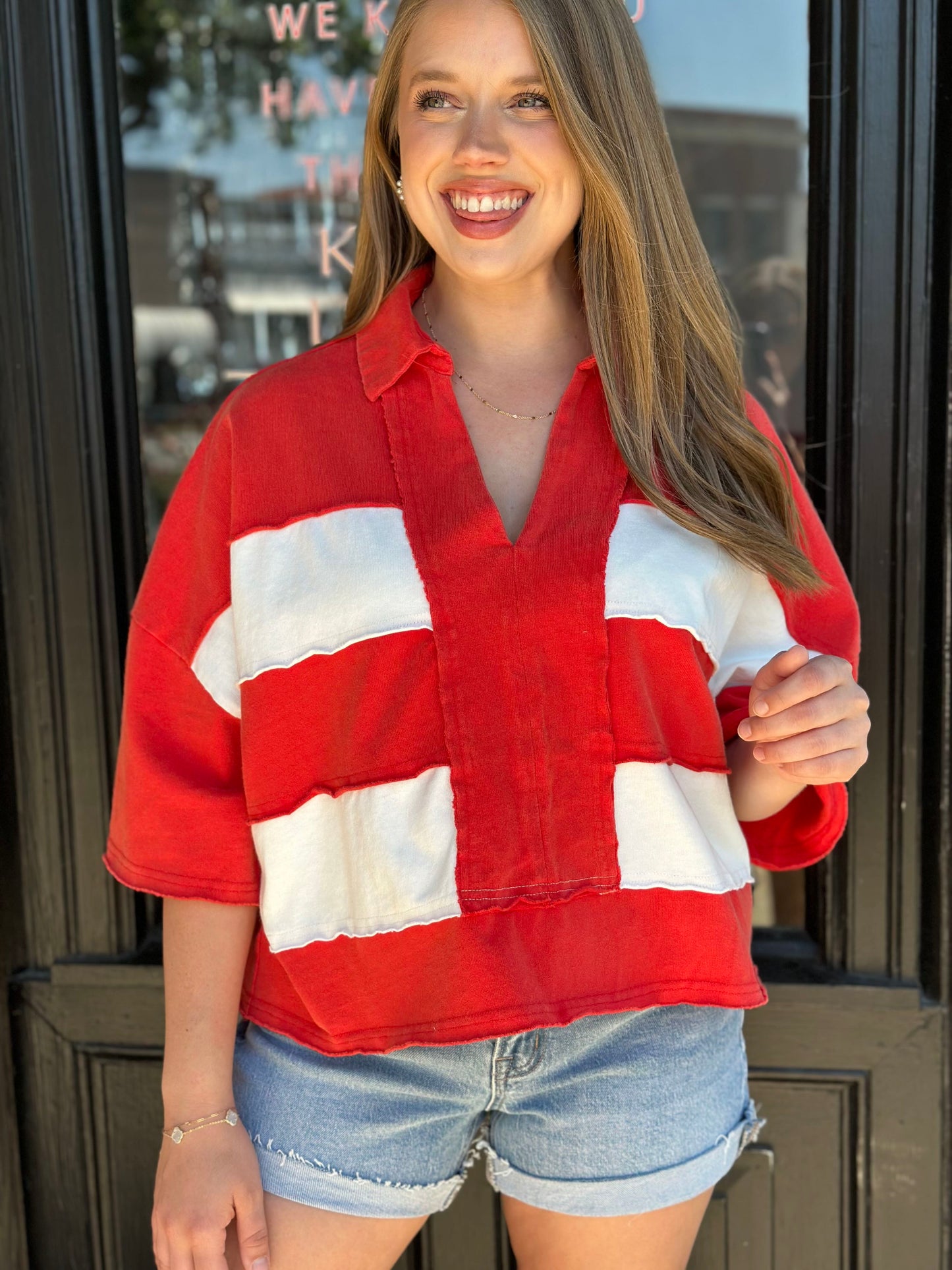 the good time girl top
