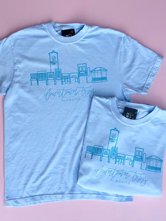 downtown troy tee