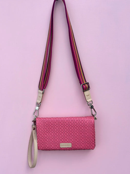 uptown crossbody - pink