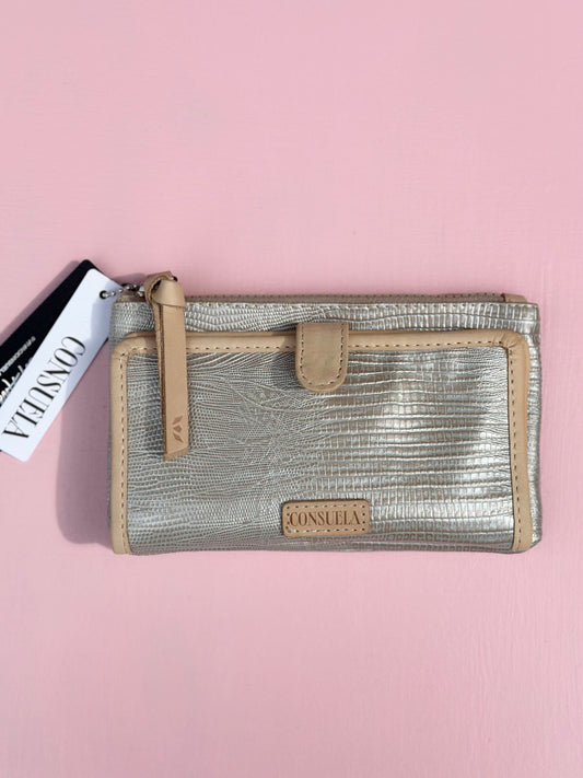 slim wallet - celeste